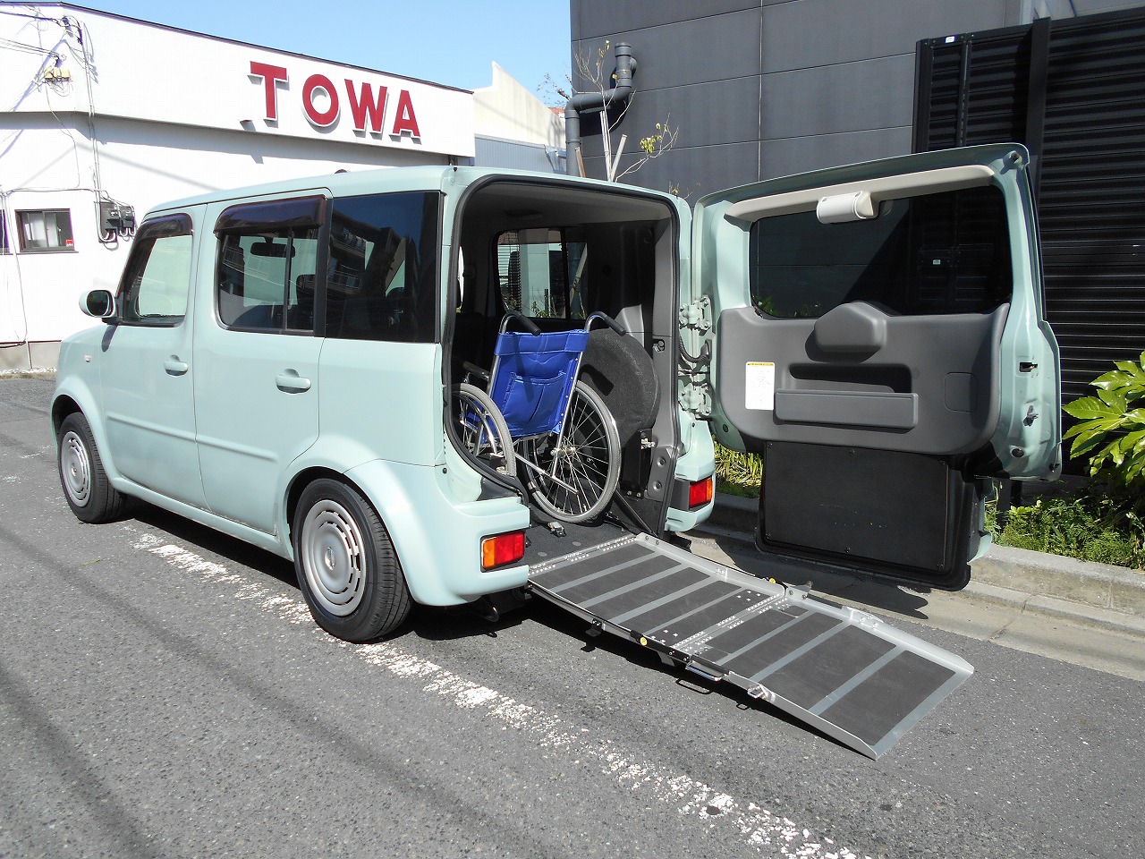 大感謝セール対象車 キューブ チェアキャブスロープタイプ ニッサン 東和モータース販売 大感謝セール対象車 キューブ チェアキャブスロープタイプ ニッサン 東和モータース販売